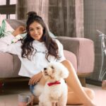 Andrea Jeremiah Instagram - All I want for Christmas is 🐶 📸 @prachuprashanth MUH @prakatwork @motwanikiara