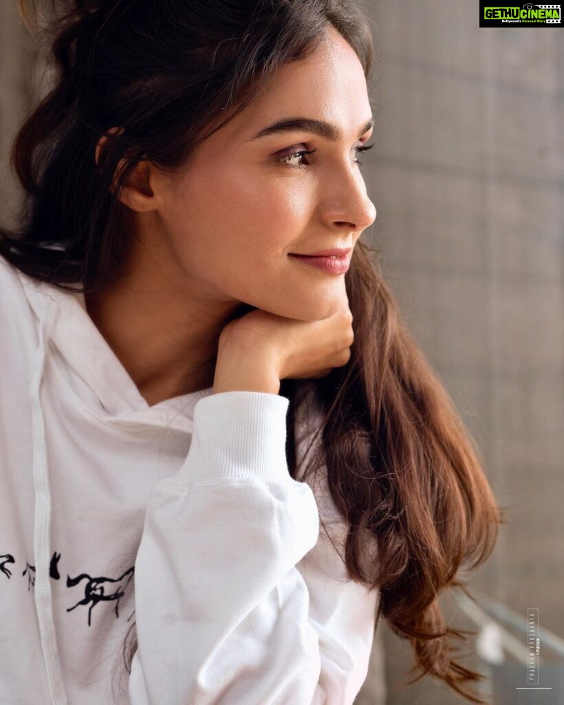 Andrea Jeremiah Instagram - Christmas is coming🎄☃️🤍 📸 @prachuprashanth MUH @prakatwork @motwanikiara P.S: The cute jumper I’m wearing is from @thebackwatersanctuary a non-profit organisation in Kabini that supports the rehabilitation of wounded horses, they also have a cute camel 🐪