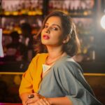Angana Roy Instagram - All of me changed like midnight rain @journoby_profession @bijaya_datta @_lastnameroy_ @eisamay.digital @navinmakeupartist @canteenpubandgrub @susmi_kundu #saturday #postoftheday #fashionshoot #photoshoot #eisamay #dressup #saturdaymood #songoftheday #lookbook #anganaroy Canteen Pub & Grub