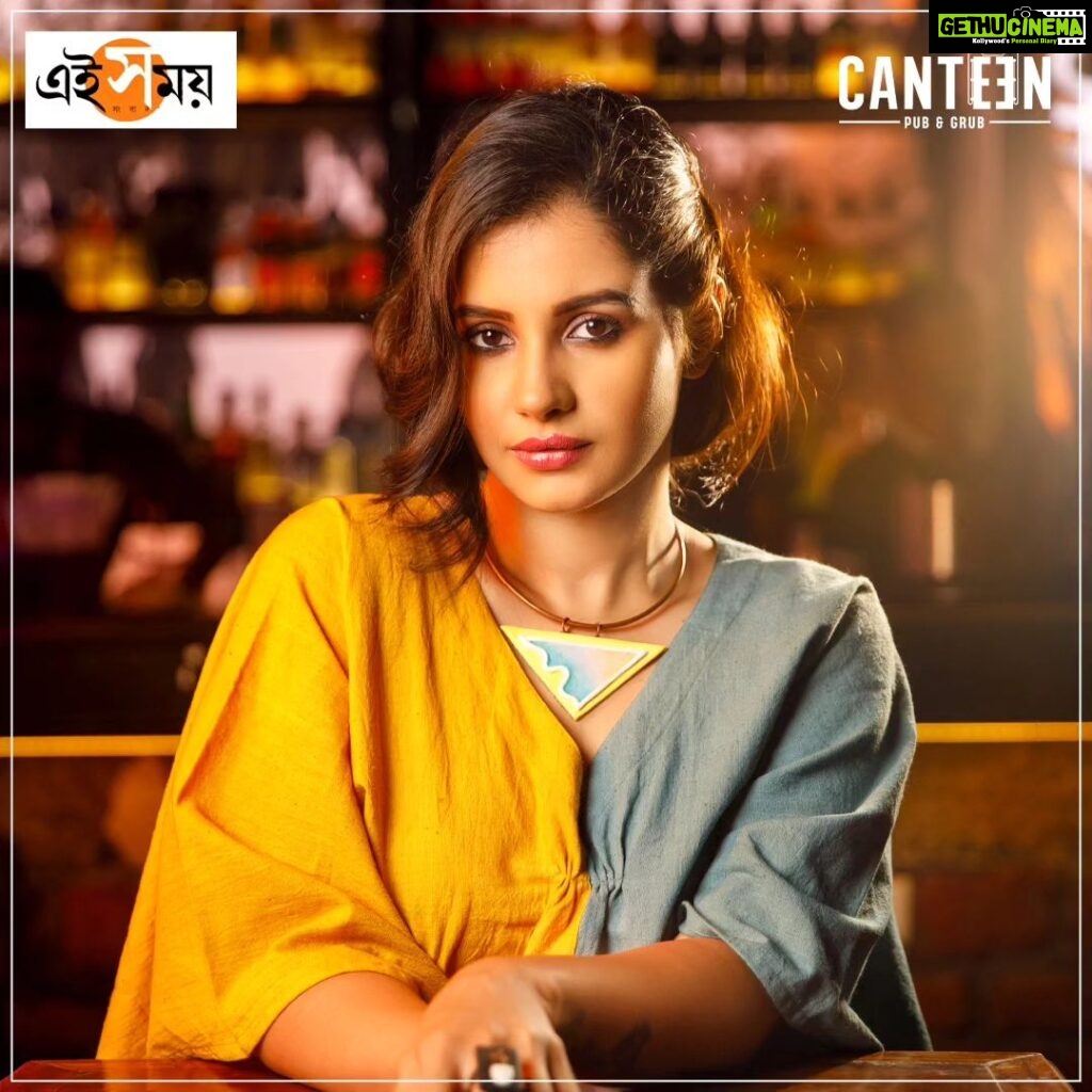 Angana Roy Instagram - We had the pleasure of hosting the beautiful @anganaroyy at Canteen Pub & Grub! Thank you @eisamay.digital for choosing us as your hospitality partner! It was a delightful experience for us and we would love to get you back here with us!