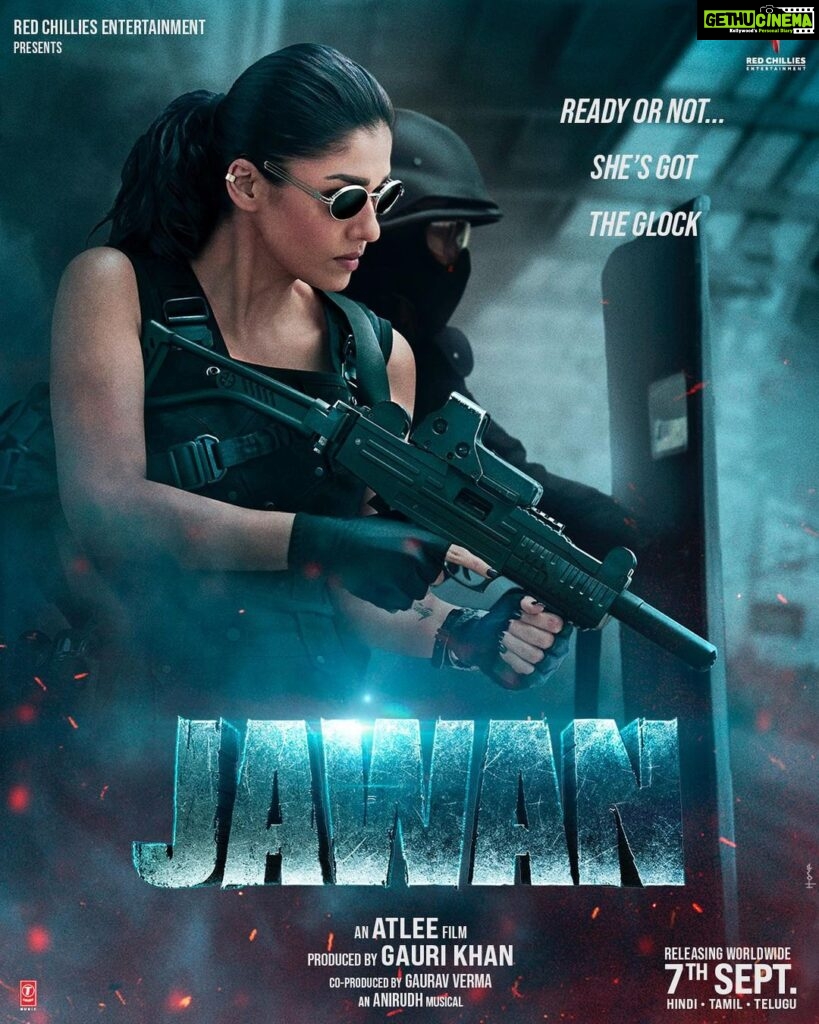 Anirudh Ravichander Instagram - She will fire up your screens! #Nayanthara #JawanPrevue Out Now! #Jawan releasing worldwide on 7th September 2023, in Hindi, Tamil & Telugu.