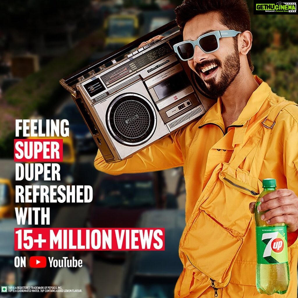 Anirudh Ravichander Instagram - Let the party go on Mama. Thank you! #anirudhmusical #7upsuperDuperRefresher #Letsgocrazy
