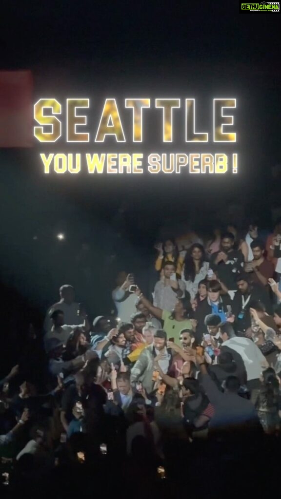 Anirudh Ravichander Instagram - Seattle, you were superb 🔥🥳🙏🏻