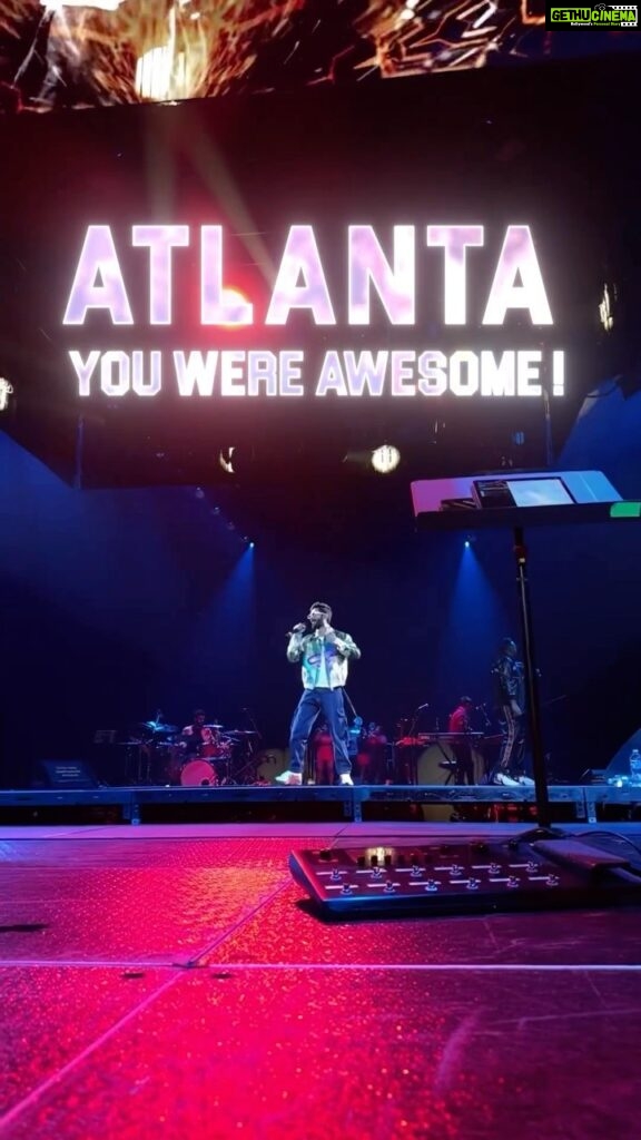 Anirudh Ravichander Instagram - Atlanta, you were awesome 🙏🏻💥