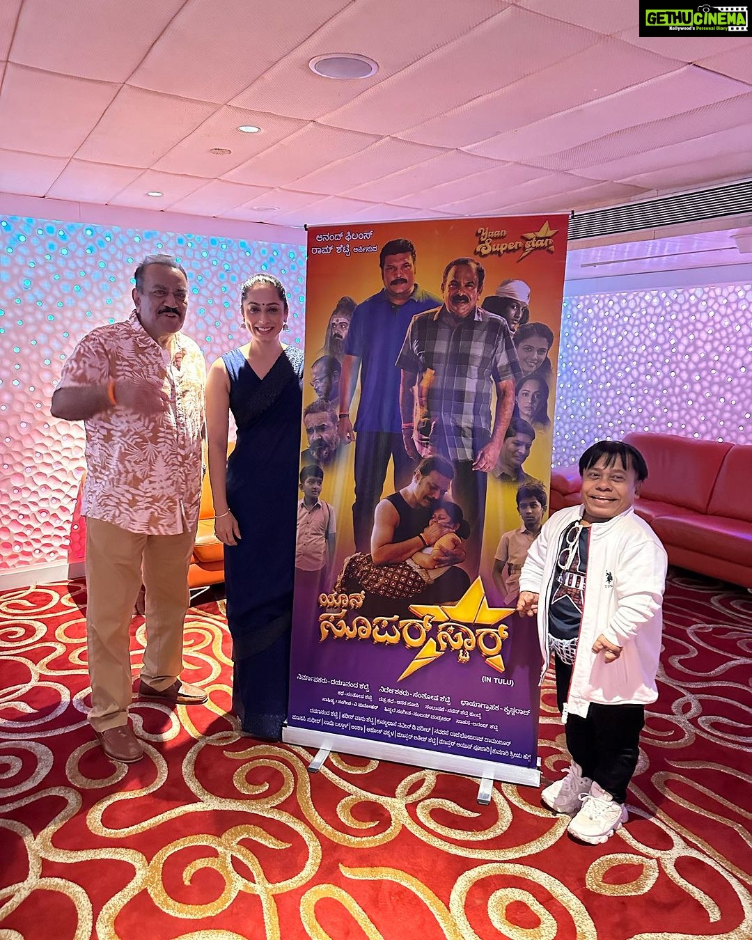 Ansha Sayed Instagram - Ye ek TULU bhasha ki film hai kal SAHARA STAR me Sahara me sabne dekha jo bahut achhi lagi CID Fame Daya Sir CID Harish Anna Herone also CID Fame Ansa Sayyed and Tulu Ke artist aap sabne bahut achha kaam kiya hai. film me entaratenament ke sath sath human beings ke liye massage bhi hai Harish Anna ne khub hansaya daya sir ka to jawaab nhi TULUs darshakon ke liye ek behtarin story hai mujhe bhasha samajh nhi aaye lekin film puri samajh aaye thanks puri team ek achhi film dene ke liye