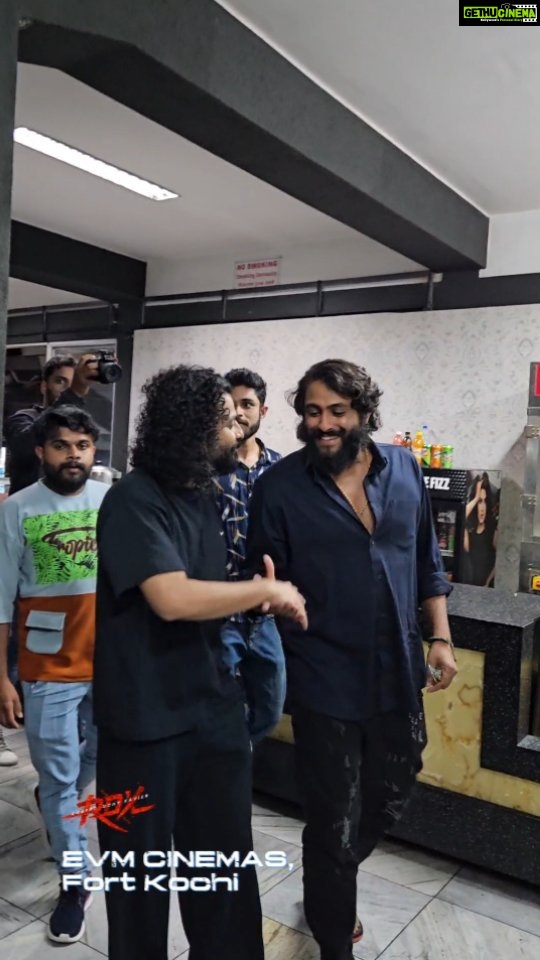 Antony Varghese Instagram - ❤️❤️❤️ EVM Cinemas