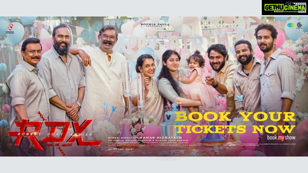 Antony Varghese Instagram - Exciting News! 🍿🎉 Get ready for an electrifying Onam celebration with "RDX"! 💥🔥 Grab your tickets now and bring your family to the theaters for a blockbuster Onam experience. 🌼🌟 Don't miss out on the adrenaline, drama, and fun – book your seats today! 🎟️👨👩👧👦 #RDX #rdxonam #RDXOnamCelebration #FamilyTime #OnamAtTheMovies @sophiapauljames @nahas_hidhayath @shanenigam786 @antony_varghese_pepe @neeraj_madhav @adarshsukumaran_ @shabas_rasheed @alexjpulickal @samcsmusic @chaman.chakko @anbariv_action_director @dhanyabalakrishnan_stylist @ronexxavier4103 @nellickaljoseph @lal_director @babuantonyactorofficial @nishanth_sagar_actor @baijusanthoshh @vishnuagasthya @aima.rosmy @mahima_nambiar @maala.parvathi @iamsandy_off @sinat_savier @manumanjith_s @jamespaul999 @cedinp @lincycedin @inst.kev @andrewandme2010 @manuel_cruz_darwin @dannydarwin95 @donny_darwin @bijou.antony @sujithshankers @vishakrwarriar @bennydayalofficial @iamnareshiyer @ranjithkg @sachin.sudhakaran @sync.cinema @javedchempu @siby_jose_chalissery @saibonsaimon @prosabari_17 @srik_varier @weekendblockbusters @rdx_movie @yellow_tooths @eggwhitevfx @ganpat_kannan @roji_p_kurian @saregamamalayalam