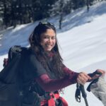 Anurita Jha Instagram - Kuari pass trek (12500ft) Yes the world 🌎 is indeed out of your comfort zone …. When u hike in the extreme conditions and conquere the physical and mental fears that were hidded deep inside of you .. you come out to be a much stronger , calmer and understanding person . So 🥂 to life and living ❤️❤️🌸🌱🌍 . . . . . . anurittakjha #hiker #hikerlife #hikingadventures #himachal #kuaripass #himalayas #solo #solotreks #whyshouldboyshaveallthefun #mountains #mountaingirl #solotravel #sologirltravel #love #life #happiness #nature #lovefornature