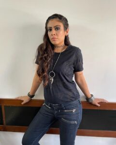Anurita Jha Instagram - In the order of my audition process for ASUR -2 

Now that u see a glimpse of me in the 3rd episode…i’ll share a bit about my preparation journey for KAMINIS role .

I take time to prepare for a role .. 
Took 4 days for this one ..
There are roles.. u really want to do and i wanted to do this one ..
So when i was given the reference of : -
“THE GIRL WITH THE DRAGON TATTOO…”
I went all out and copied the look.. picked up nose piercing stuff and Temperory tattoos and kept clicking various options till i was satisfied.. 

And i m telling u from my experience when u look the part, u mostly are registered in the eyes of the creative team..
And of-course you got to act the emotions ….
So thank u for all ur love and appreciation..watch out for ..
asur -2 on @officialjiocinema 
.
.
.
.
.
.
.
.
.
.
.
.
.
.
.
#asur #asur2 #asur2onjiocinema #anurittakjha