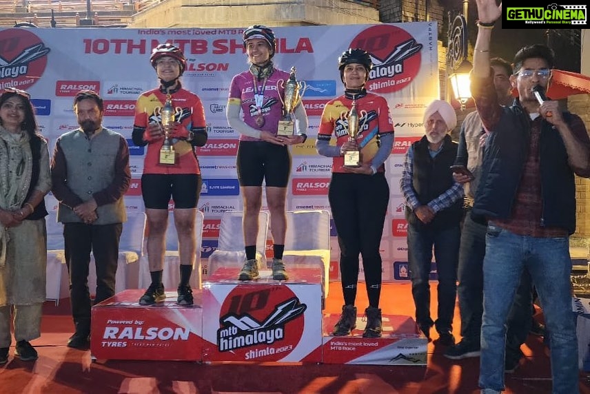 Anurita Jha Instagram - To the fearless and full of life @beri.roopali .. Congratulations for winning the 1st Runners up position in @mtbshimla β¦ From being down with viral just a few weeks back to falling off the cliff twice during the race( almost 20-25 ft) π₯Ή U picked yourself and peddled again.. we all are so so proud of you.. and also know ur madness for π΄ββοΈπ΄ββοΈπ΄ββοΈ So hereβs to more safe miles on ur bike and many more medals β¦ Congratulations to you and to your entire team from LUDIANA .. . . . . . . ##mtb #mtbshimla2023