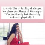 Anurita Jha Instagram - Spoken from the heart and written as conveyed with such respect and honesty.. Struggles are for real, and u choose to walk the path you have choosen for yourself, with or without any support.. it’s all a part of getting stronger,mature, humble and more focused.. My Journey as an actor that started from Gangs of Wasseypur up until now has been put down beautifully by @justinjrao for @indianexpress Thank you ☺️🌼🌼 . . . . . . . #actor #actorslife #myjourney