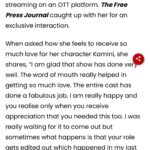 Anurita Jha Instagram – Thank u @iamrohitbhatnagar @freepressjournal for the lovley article … ❤️❤️
.
.
.
.
Pr @bluebuzz.in 
@nehakbisht 
.
.
.
.
.
#insta #article #anurittakjha #asur2 #actor #actorslife #actorsjourney Mumbai -city of Dreams