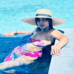 Ashna Zaveri Instagram - Sun kissed and salty 🌊 Swimwear @fancypantsofficial Hat @lifesabeach.in Pic @sarvesh_shashi 😍 #beach #reset #maldives #beachlife #makeitfashion W Maldives