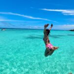 Ashna Zaveri Instagram - Sun kissed and salty 🌊 Swimwear @fancypantsofficial Hat @lifesabeach.in Pic @sarvesh_shashi 😍 #beach #reset #maldives #beachlife #makeitfashion W Maldives