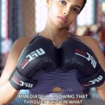 Ashna Zaveri Instagram - Become stronger than your strongest excuse 🥊 Coach @rogeralmeida.mma 💪 @ufcgymbandra #fitness #workout #healthylifestyle #discipline #consistency UFC GYM Bandra