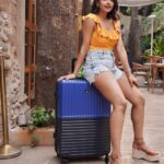 Ashna Zaveri Instagram - Travel in style with @nashermiles #travel #luggage #suitcase One8 Commune