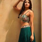 Ashna Zaveri Instagram - The course of true love never did run smooth.♥️ Outift @kalkifashion MUA @kajolrpaswwan and team Hair @santosh__sanghvi jewellery @araveshjewels - @vedantpandyaofficial @urjazatakiya @theplugmedia.in Location @one8.commune #fashion #ethnic #indian #desivibes One8 Commune