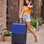 Ashna Zaveri Instagram – Travel in style with @nashermiles #travel #luggage #suitcase One8 Commune