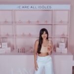 Ashna Zaveri Instagram - Fun evening for the launch of @lancomeofficial IDOLE! #IdoleByLancome #IdolesRideNow #Lancomelndia @lancomeofficial