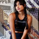 Ashna Zaveri Instagram - In any scenario, your best option is to keep going. You can't lose if you don't give up. 🫶 Click @honey_dedhia Gym @fairfieldbymarriottmumbai Active wear @nike #fitness #motivation #consistency #mindovermatter