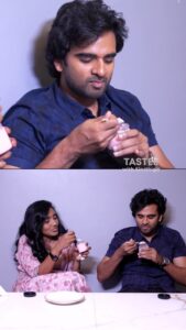 Ashok Selvan Instagram - 💥படத்துல Secret ஆனா கிளைமாக்ஸ் என்ன தெரியுமா ? நானே மாட்டிகிட்டேன் Full Video Outnow #tasteewithkiruthiga #porthozil