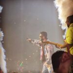 Ashok Selvan Instagram - From watching them perform in college Culturals “light music” on stage to watching them give a performance like last night was crazy, heartwarming and inspiring. What an experience.. The concert was a BLAST! 🔥 Super proud of you @anirudhofficial and @vinhariharan ! 🤗 you guys are madddd. #onceuponatime #malaysia