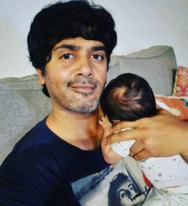 Ashwin Kakumanu Instagram - Daddy duties part II