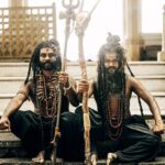 Ashwin Kakumanu Instagram - Love this photo of the actors. Shot in between breaks of #ponniyinselvan2 in #maheshwar #photography #hobby #sonyalpha #actorslife #shootlife #shivoham