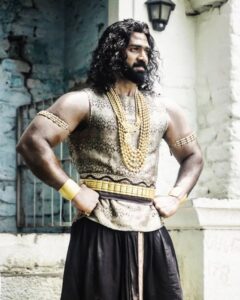 Ashwin Kakumanu Instagram - Photos I clicked on the set of #ponniyinselvan2 . Rashtrakut warriors @bharat_raj_official and @seemonabbas . #maheshwar #photography #hobby #sonyalpha