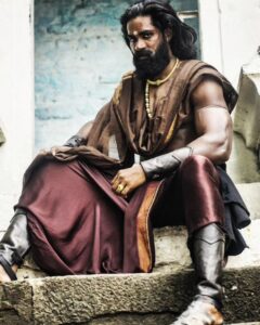 Ashwin Kakumanu Instagram - Photos I clicked on the set of #ponniyinselvan2 . Rashtrakut warriors @bharat_raj_official and @seemonabbas . #maheshwar #photography #hobby #sonyalpha