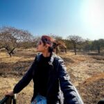 Asmita Sood Instagram – Only those who will risk going too far can possibly find out how far they can go. 🌿 #intothewild #gir #woodsatsasan #weekendtrip #girforestnationalpark #asmitten Gir