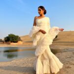 Asmita Sood Instagram - 🏜🥀🤍 #shootdiaries #rajasthan Khimsar, Rajasthan, India