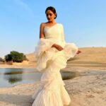 Asmita Sood Instagram - 🏜🥀🤍 #shootdiaries #rajasthan Khimsar, Rajasthan, India