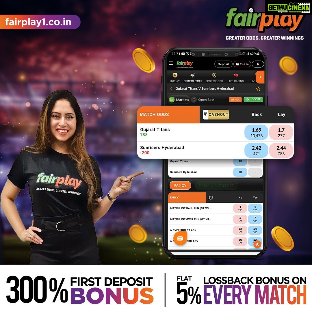 Avantika Khatri Instagram - Use Affiliate Code AVANTI300 to get a 300% first and 50% second deposit bonus. The thrill of the IPL continues as it's heading towards the final few weeks. Stand the best chance to win big during the IPL by predicting the performance of your favorite teams and players. ππ Get a 15% referral bonus on inviting your friends and a 5% loss-back bonus on every IPL match. π°π€ Don't miss out on the action and make smart bets with FairPlay. π Instant Account Creation with a few clicks! π€300% 1st Deposit Bonus & 50% 2nd Deposit Bonus, 9% Recharge/Redeposit Lifelong Bonus/10% Loyalty Bonus/15% Referral Bonus π°5% lossback bonus on every IPL match. π Best Market Odds. Greater Odds = Greater Winnings! πβ‘ 24/7 Free Instant Withdrawals Setted in 5 Minutes Register today, win everyday π #IPL2023withFairPlay #IPL2023 #IPL #Cricket #T20 #T20cricket #FairPlay #Cricketbetting #Betting #Cricketlovers #Betandwin #IPL2023Live #IPL2023Season #IPL2023Matches #CricketBettingTips #CricketBetWinRepeat #BetOnCricket #Bettingtips #cricketlivebetting #cricketbettingonline #onlinecricketbetting