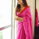 Avantika Mishra Instagram - 👄 . . . Styled by @keerthysampath Shot by @dxgphotographer Makeup by @luxefacebyanitha Hair by @makeupbyshyamala Outfit by @surmaye_ Earrings by @avyaali