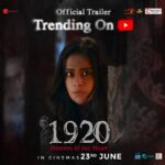 Avika Gor Instagram – Did you watch it yet? 
Link In Bio!

#1920Trailer out now! 

#1920 #HorrorsOfTheHeart 
In Cinemas on 23rd JUNE, 2023