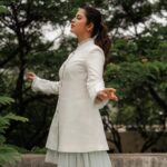 Avika Gor Instagram - 🍃🌦️ Styling @soigne_official_ Photography @rohan.foto Makeup @blenditlikesana Outfit @label_natalia_livingston Space @visualcraftsmensph