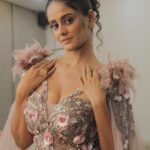 Ayesha Singh Instagram - Styled by @nehaadhvikmahajan Jwellery by @padmashree_jewels @kritikagupta20 Dress by @rajgharana.rg Make up by @ram_makeover_000 Hair by @zeenat_az Photographer @creative_babu_01
