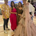 Ayesha Singh Instagram - Thank you @tellychakkar @the_indian_telly_awards for the beautiful evening and a wonderful surprise of The Most Promising Actor. 🙏🏻🥰. Great fun with old friends and new 🥰❤️😘 Sharing with love ❤️. Styled by @nehaadhvikmahajan Jewellery by @padmashree_jewels Costume by @rajgharana.rg