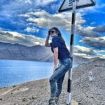 Barkha Bisht Sengupta Instagram – Disconnected from the world for these few days … and I didn’t miss a thing !! 

#ladhakdiaries #pangonglake #travelgram Pangong