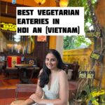 Bhanushree Mehra Instagram - It’s a myth that finding vegetarian food in Vietnam is difficult. Trust me, there are plenty of mouthwatering options everywhere you go in the country ! Here are my top picks for vegan & vegetarian restaurants in Hoi An : 1) Ellie’s Cafe: Your go-to spot for a healthy breakfast and brunch with comfortable outdoor seating. 🥗🍳 @elliescafehoian 2) Xoai Cafe: A picturesque location for a late lunch or coffee, where you can unwind and enjoy a stunning sunset view. ☕🌅 @xoai.cafe.yoga 3) Peanut’s Restaurant: The ultimate destination for authentic Vietnamese cuisine, with a limited but exceptional menu. 🍜🇻🇳 @peanutshoian 4) Tiem Chay Vui: Experience a fusion of Japanese, Vietnamese and European flavors at this beautiful cafe. @tiemchayvui 5) Good Eats: Start your day right at this fantastic breakfast spot offering delicious vegetarian options. 🥞🥐 @goodeats.hoian 6) Nourish Eatery: Indulge in the best smoothie bowls while enjoying a lovely co-working space. 🥤💻 @nourisheatery
