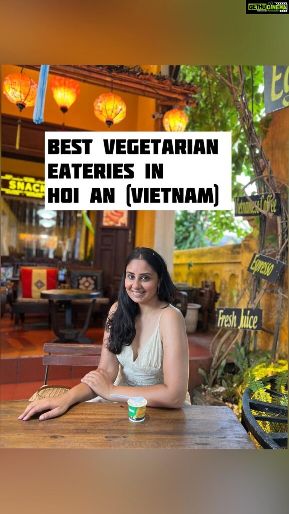 Bhanushree Mehra Instagram - It’s a myth that finding vegetarian food in Vietnam is difficult. Trust me, there are plenty of mouthwatering options everywhere you go in the country ! Here are my top picks for vegan & vegetarian restaurants in Hoi An : 1) Ellie’s Cafe: Your go-to spot for a healthy breakfast and brunch with comfortable outdoor seating. 🥗🍳 @elliescafehoian 2) Xoai Cafe: A picturesque location for a late lunch or coffee, where you can unwind and enjoy a stunning sunset view. ☕🌅 @xoai.cafe.yoga 3) Peanut’s Restaurant: The ultimate destination for authentic Vietnamese cuisine, with a limited but exceptional menu. 🍜🇻🇳 @peanutshoian 4) Tiem Chay Vui: Experience a fusion of Japanese, Vietnamese and European flavors at this beautiful cafe. @tiemchayvui 5) Good Eats: Start your day right at this fantastic breakfast spot offering delicious vegetarian options. 🥞🥐 @goodeats.hoian 6) Nourish Eatery: Indulge in the best smoothie bowls while enjoying a lovely co-working space. 🥤💻 @nourisheatery
