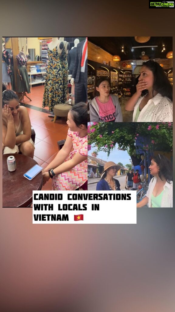 Bhanushree Mehra Instagram - Unfiltered convos with locals in Vietnam ! Bringing you a taste of the real Vietnam, straight from the people who know it best. I had a fun time chatting with these super friendly people to get a fresh perspective on their country ! Let me know what you think in the comments below :) . . . . #vietnam #unfiltered #beautifuldestinations #therealvietnam @hanoicapital @hoiantown @vietnamtravelers Hội An