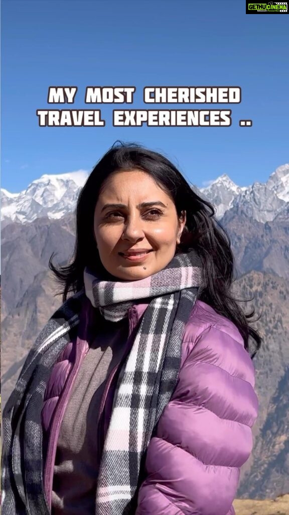 Bhanushree Mehra Instagram - Traveling has been a blessing, and I’m thrilled to share with you some of my most loved travel experiences that have filled me with joy and left me yearning for more ! Don’t forget to share your own unforgettable adventures in the comments below. Let’s swap stories and inspire each other to wander far and wide! 🌎✨ #TravelTales #shareyouradventure