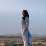 Bhanushree Mehra Instagram - I recently had the pleasure of staying at @chanoud.garh and it was such a delightful experience. It’s a stunning and a peaceful place situated in the Pali district of Rajasthan ( two hours from Jodhpur) in a small village called Chanoud. The hotel is run by the lovely family who took care of us like we were their own, always making us feel at home and feeding us food that I can still taste in my mouth. It was so so good ! I loved that there were no tv’s in the rooms which was a welcome change. We were encouraged to spend time outdoors, indulge in a cooking class or simply go for a village walk and explore the rural way of life in Rajasthan. This place is truly a hidden gem that needs to be discovered. If you’re tired of the usual touristy places and looking for something unique, Chanoud Garh Palace Hotel is where you should be headed. It’s a place where you can slow down, disconnect and yet enjoy all the modern amenities available to you at the hotel. @chanoud.garh Thank you @anchal.raghav @swati.chanoudgarh @mahiraj_singh_ for a lovely time and for all the beautiful conversations:) . . . . . #chanoudgarh #chanoudgarhpalace #palidistrict #rajasthan