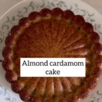 Bhanushree Mehra Instagram - Almond cardamom cake ! Treat your taste buds to something special with this quick and easy almond cardamom cake recipe - moist, flavourful and perfect for any occasion !! 1. Preheat your oven to 350°F (180 C). Grease a 9-inch cake pan with butter. 2. In a medium bowl, whisk together the all-purpose flour( one cup) almond flour ( one big tablespoon) baking powder, baking soda, lemon zest and cardamom. Set aside. 3. In a large mixing bowl, cream together the softened butter/ oil and granulated sugar ( one cup) until light and fluffy, about 3-4 minutes. 4. Beat in the eggs one at a time, followed by the vanilla extract. 5. Gradually add the batter to the dry ingredients & mix until just combined, being careful not to overmix. 6. Fold in some crushed almonds 7. Pour the batter into the prepared cake pan and smooth the top with a spatula. 8. Bake for 35-40 minutes, or until a toothpick inserted into the center of the cake comes out clean. 9. Let the cake cool in the pan for 10 minutes before transferring it to another platter. Enjoy your delicious almond cardamom cake