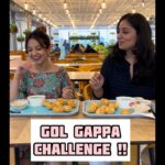 Bhanushree Mehra Instagram - Nothing beats a little friendly competition...especially when it involves pani poori.. Let’s see who can eat the most in one minute !!🏆🍴🤪