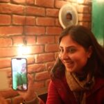 Bhanushree Mehra Instagram - Prepare to have your mind blown when in Srinagar! I had a mind-boggling experience at a famous cafe @cafelibertykashmir with a mentalist @aazanmakhdoomi who left me speechless with his incredible mind-reading abilities. Check out this video of him guessing a random message I sent to my friend. Watching him do this & many other tricks left me wondering - was it an expertly executed trick or was it divine intervention? It’s a mystery that still baffles me! Have you ever experienced something like this? Share your thoughts in the comments below! #mentalist #mindreader #Srinagar #mindblown #illusionist #mindtrick #almighty #mystery
