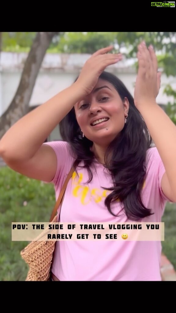 Bhanushree Mehra Instagram - Who said content creation was a piece of cake ? 😅 Sharing some candid and unfiltered moments from my Hanoi adventures..enjoy !! . . . . . #vlogginglife #bloopers #behindthescenes #hanoiunseen #vietnam