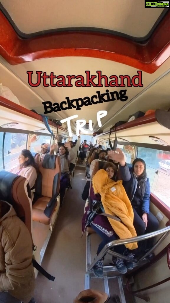 Bhanushree Mehra Instagram - Sharing snippets from my recent backpacking trip to Uttarakhand with @justwravel What a mad experience it was !! Meeting new people, staying in camps, being around nature, eating basic food & going days without a shower as it was freezing cold. We covered Rishikesh, Joshimath, Auli & Chopta over six days and did as much as we could, making full use of our time. So if you’re a solo traveller & don’t mind being a little adventurous, this is your sign to book your next vacation with @justwravel . . . . . . . . . #justwravel #backpacking #solotrip #uttarakhand #adventure